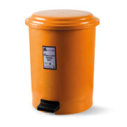 A Form Pedallı Çöp Kovası Turuncu 50 Litre