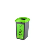 Yeni Recycler Geri Dönüşüm Çöp Kovası 70 Litre CAM