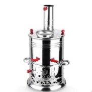 Çift Musluklu Semaver 5 Lt