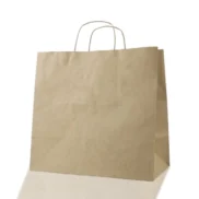 Kraft Çanta Burgu Saplı 30x28x16 cm