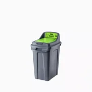 Geri Dönüşüm Çöp Kovası Kapalı Kapak 70 Litre CAM