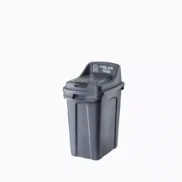 Geri Dönüşüm Çöp Kovası Kapalı Kapak 70 Litre EVSEL ATIK