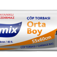 Polmix Standart Orta Boy Çöp Poşeti 55*60 cm