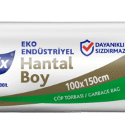 Polmix Eko Endüstriyel Hantal Boy Çöp Poşeti 100*150 cm
