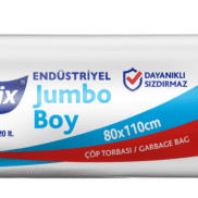 Polmix Endüstriyel Jumbo Boy Çöp Poşeti 80*110 cm