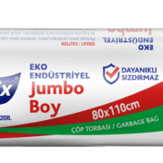 Polmix Eko Endüstriyel Jumbo Boy Çöp Poşeti 80*110 cm