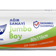 Polmix Ağır Sanayi Jumbo Boy Çöp Poşeti 80*110 cm 600 gr 700 gr 800 gr