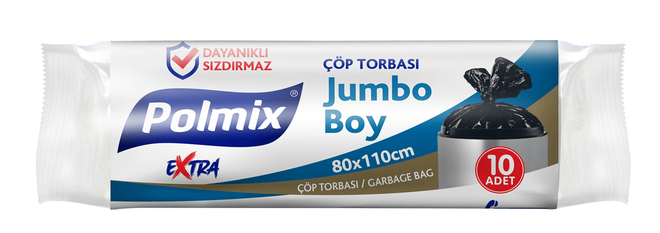 Polmix Extra Jumbo Boy Çöp Poşeti 80*110 cm
