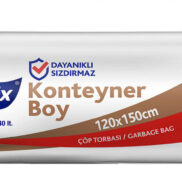 Polmix Endüstriyel Konteyner Boy Çöp Poşeti 120*150 cm