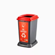 Yeni Recycler Geri Dönüşüm Çöp Kovası 70 Litre PİL