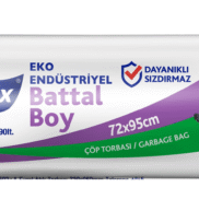 Polmix Eko Endüstriyel Battal Boy Çöp Poşeti 72*95 cm