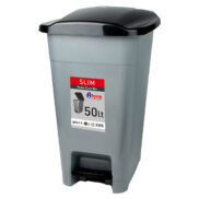A Form Slim Çöp Kovası Gri 50 Litre