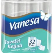 Vanesa Tuvalet Kağıdı 2 Katlı 32'Li