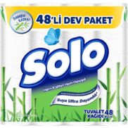 Solo Bambu Katkılı Tuvalet Kağıdı 2 Katlı 48'Li