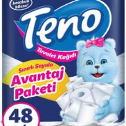 Teno Tuvalet Kağıdı 2 Katlı 48'Li