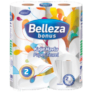 Belleza Bonus Kağıt Havlu 2 Katlı 2 Rulo