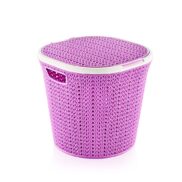 Kapaklı Örgü Sepet No:2272