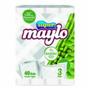 Süper Maylo Tuvalet Kağıdı 3 Katlı 40'Lı