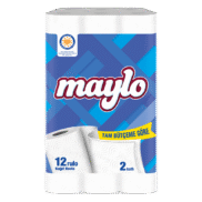Maylo Kağıt Havlu 2 Katlı 12 Rulo