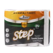 Step Tuvalet Kağıdı 3 Katlı 24'Lü Avantaj Paketi