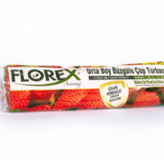 Çilek Kokulu Büzgülü Orta Boy Çöp Torbası 55*60 cm