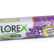 Lavanta Kokulu Büzgülü Büyük Boy Çöp Torbası 65*70 cm