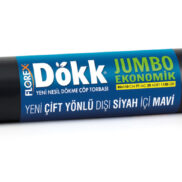 Dökme Çöp Torbası Jumbo Standart Boy V Katlama 80*110 cm