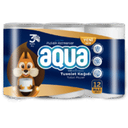 Aqua Tuvalet Kağıdı 3 Katlı 12’Li