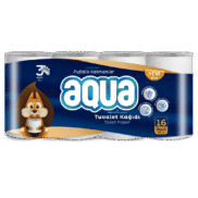 Aqua Tuvalet Kağıdı 3 Katlı 16’Lı