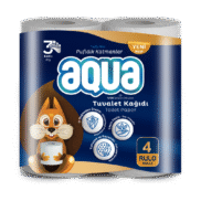 Aqua Bambulu Tuvalet Kağıdı 3 Katlı 4’Lü