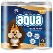 Aqua Bambulu Tuvalet Kağıdı 3 Katlı 9’Lu