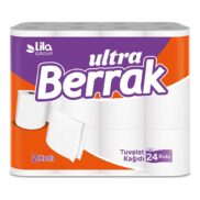 Berrak Tuvalet Kağıdı 2 Katlı 24'Lü