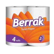 Berrak Tuvalet Kağıdı 2 Katlı 4'Lü