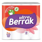 Berrak Ultra Tuvalet Kağıdı 2 Katlı 32'Li