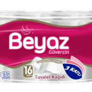 Beyaz Güvercin Tuvalet Kağıdı 3 Katlı 16 Rulo