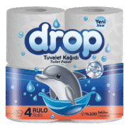 Drop Tuvalet Kağıdı 2 Katlı 4'Lü