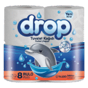 Drop Tuvalet Kağıdı 2 Katlı 8'Li