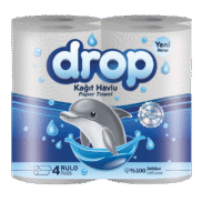 Drop Kağıt Havlu 2 Katlı 4 Rulo