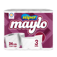 Süper Maylo Tuvalet Kağıdı 3 Katlı 24'Lü