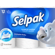 Selpak Tuvalet Kağıdı 3 Katlı 12'Li