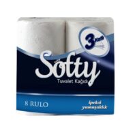 Softy Tuvalet Kağıdı 3 Katlı 8'Li