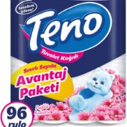 Teno Tuvalet Kağıdı Parfümlü 2 Katlı 96'Lı