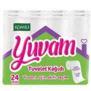 Yuvam Tuvalet Kağıdı 2 Katlı 24'Lü