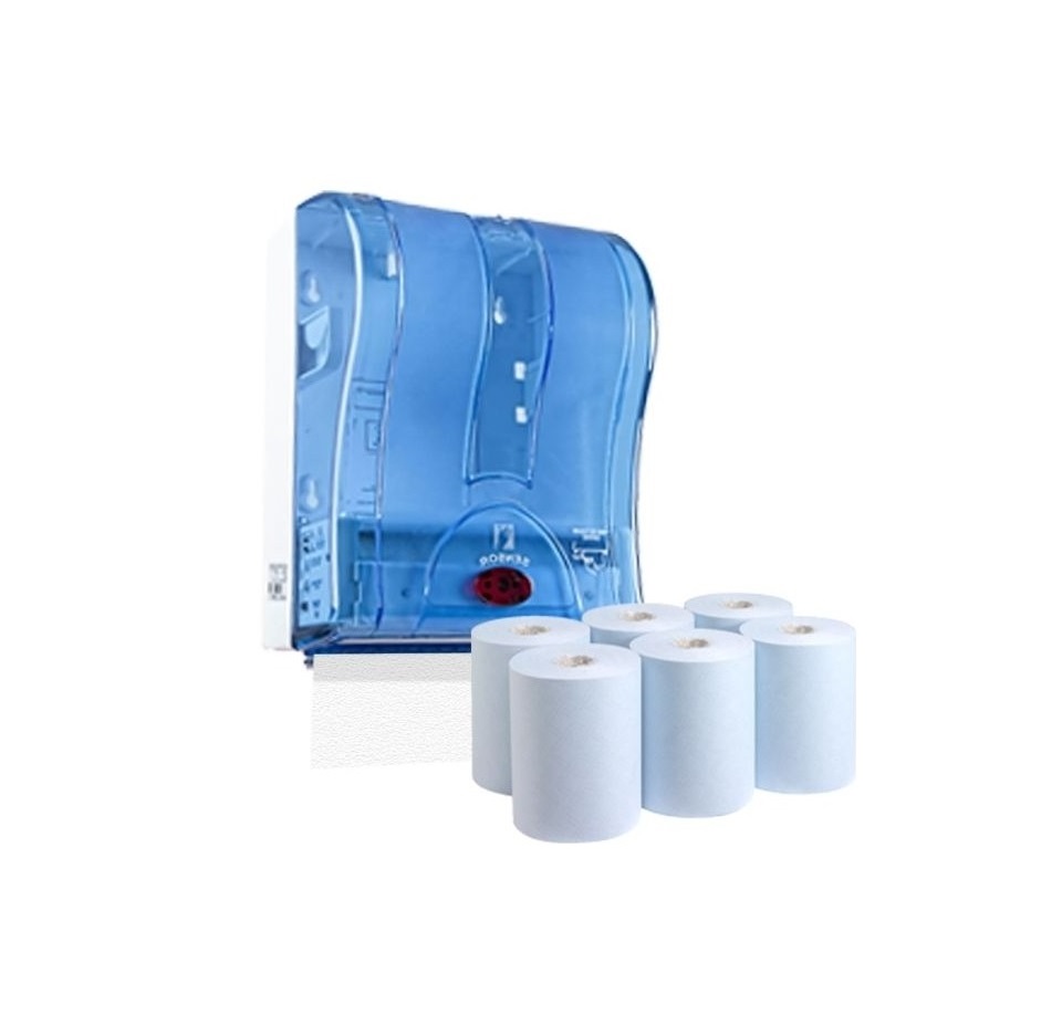 Wanda Soft Fotoselli Sensörlü Dispenserli Kağıt Havlu 6'Lı 4 Kg - Görsel 2