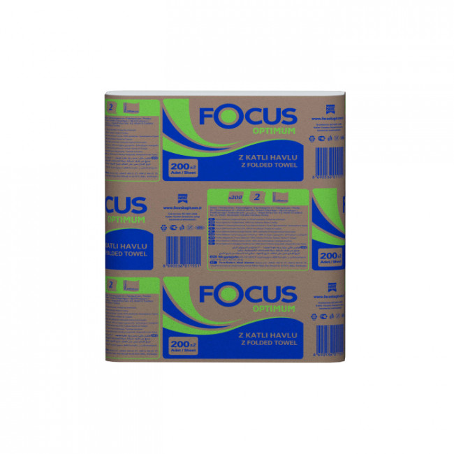 Focus Optimum Dispenser Havlu 200 adet 12'Li