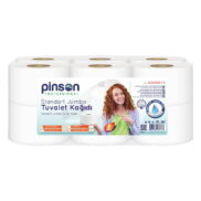 Pinson Standart Jumbo Tuvalet Kağıdı 12'Li Rulo 72 Metre