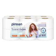 Pinson Standart Mini İçten Çekmeli Tuvalet Kağıdı 12'Li 80 Metre