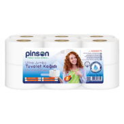 Pinson Ultra Jumbo Tuvalet Kağıdı 12'Li Rulo 120 Metre