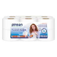 Pinson Ultra Mini İçten Çekmeli Tuvalet Kağıdı 12'Li Rulo