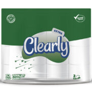 Clearly Extra Tuvalet Kağıdı 2 Katlı 32'Li Rulo